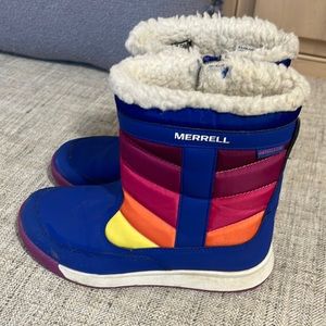 Kids Merrell snow Boots